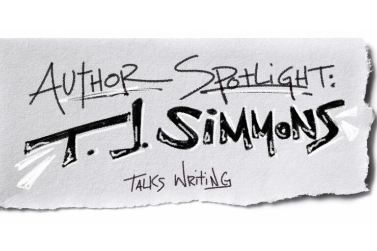 Author spotlight TJ Simmons talks writing Author spotlight TJ Simmons talks writing